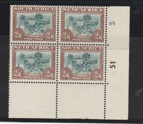 UNION SA-SCREENED PICTORIALS-VARIETY-2/6 CONTROL 51 5 WITH HEATWAVE EFFECT ON HILLS,UM AND MM