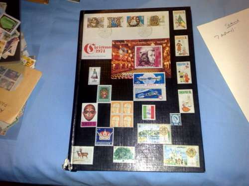 LARGE CLEARANCE LOT-7 ALBUMS,50 PACKETS LOOSES STAMPS,PLUS 2 BAGS LOOSE STAMPS FREE!!