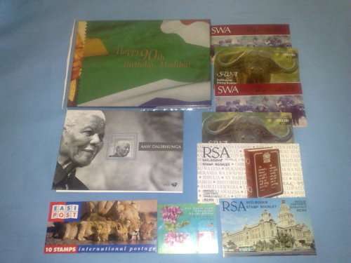 RSA,SWA-10 ASSORTED BOOKLETS,MANDELA,TOURISM,7TH DEF ETC-ALL FINE UM,COMPLETE AS ISSUED