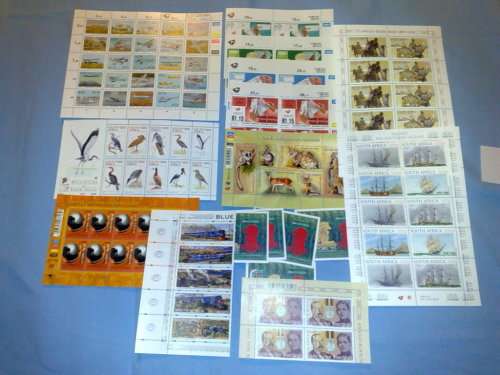 RSA MODERN UM ASSORTED,FULL SHEETS,CONTROLS AND FEW MINISHEETS-FACE VALUE R310-BARGAIN BUY