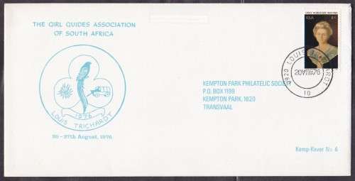 RSA - GIRL GUIDES, ILLUSTRATED KEMP KOVER NO.6!!!!!