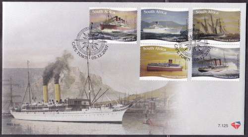 RSA - UNION CASTLE LINE, FDC 7.125 - FINE AS NEW!!!!!