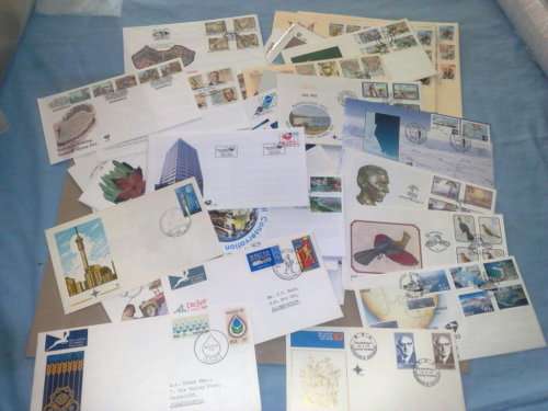 RSA,SWA-HOMEANDS-GOOD MIX OF 70 FDC,EARLY NUMBERED RSA,GOOD 5TH ERIES ETC-PAY FOR 50,REST FREE