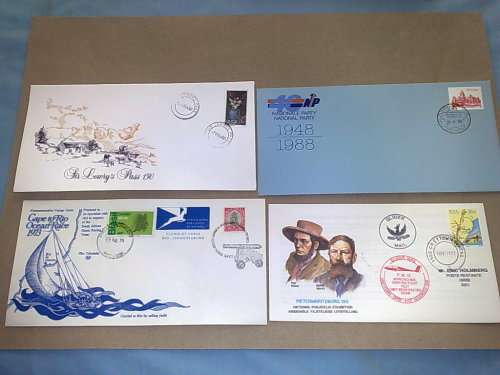 RSA-BULK LOT 100 COVERS-N.P 4OTH ANN,LOWRYS PASS,CAPE TO RIO AND GLIDER MAIL-PAY FOR 50,REST FREE