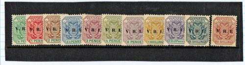 TRANSVAAL-1900-SUPERB UM SET TO 10 SHILLINGS(5 POUND NOT INCLUDED)-0VPT V.R.I.-HIGH CV SET AS UM-