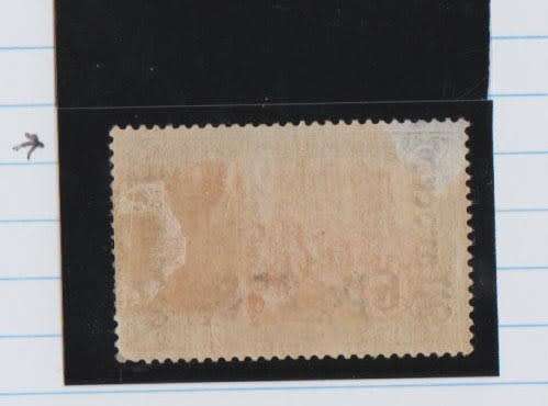 GERMAN EMPIRE-MOROCCO POST OFFICE-5 MARK SURCHARGED 6 PES 25CTS-MINT-CV R4000-NOTE HAS THIN!!