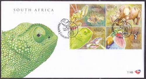 RSA - BIODIVERSITY IN SOUTH AFRICA, FDC 7.165 - FINE AS NEW!!!!!
