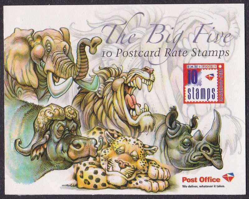 RSA - THE BIG FIVE (CARTOON) BOOKLET, DATED: 2008/11/14 - FINE U/M!!!!!