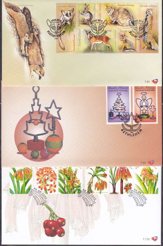 RSA - 3 X VERY NICE ASSORTED FDC'S, FDC 7.91 + 7.97 + 7.110 - ALL FINE AS NEW