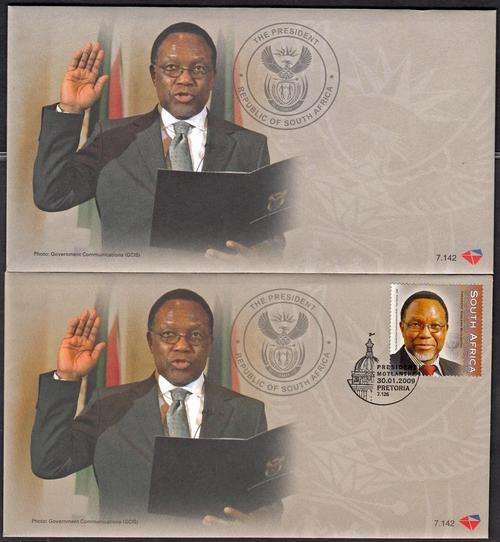 RSA - 2 X FDC 7.142, PRESIDENT MOTLANTHE, 1 X UNSERVICED & 1 X SERVICED - BOTH AS NEW!!!!!