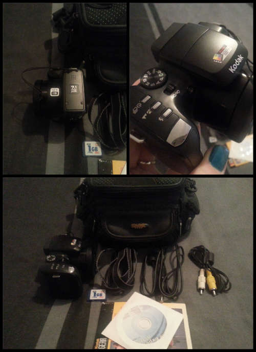 KODAK EASYSHARE Z712 IS - BARELY USED, PRACTICALLY IN MINT CONDITION (SEE BELOW FOR DETAILS)!!!!!