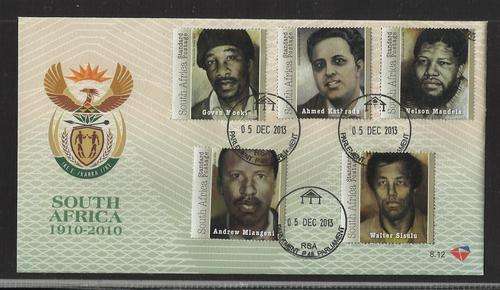 MANDELA ,RIVONIA STAMPS ON COVER-PARLIAMENT CANCELS