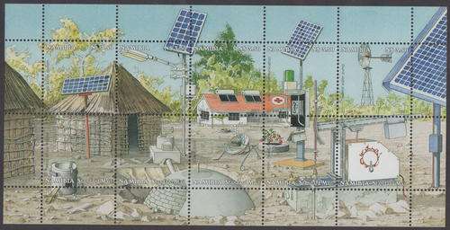 NAMIBIA - SOLAR POWERED ENERGY, FULL SHEET - U/M!!!!!