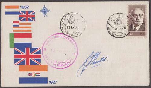 RSA - , FDC3.5 WITH SPECIAL PRIME MINISTER CANCEL - SIGNED-BJ VORSTER