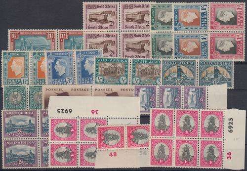 UNION SA - NICE ASSORTMENT OF PAIRS & BLOCKS - MOSTLY FINE M/M WITH A FEW U/M!!!!!