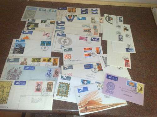 RSA-22 X EARLY COMMEMORATIVE COVERS-BETWEEN NO2 -NO 39-NOT COMPLETE-FINE