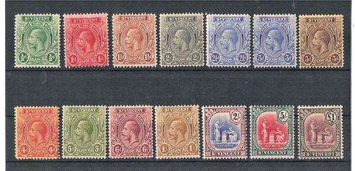 ST,VINCENT-KG V-FANTASTIC CONDITION SET TO ONE POUND-C/V R1380-SUPERB MINT!!!