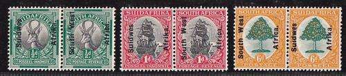 SWA - LONDON PICTORIALS, SET OF 3 PAIRS, CV:R280 - M/M!!!!!