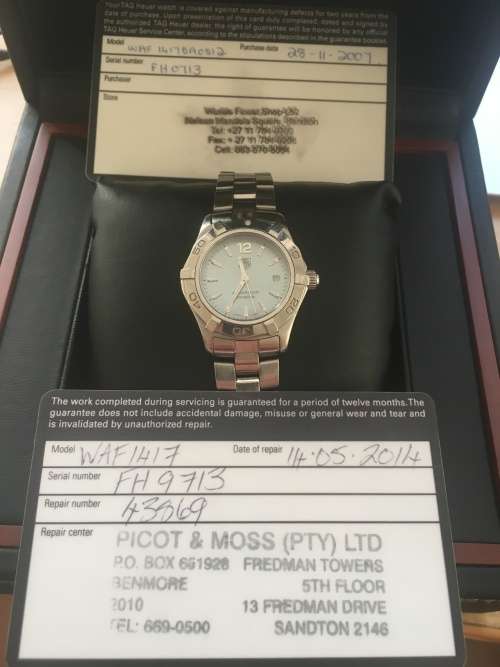 TAG Heuer Ladies Aquaracer Watch