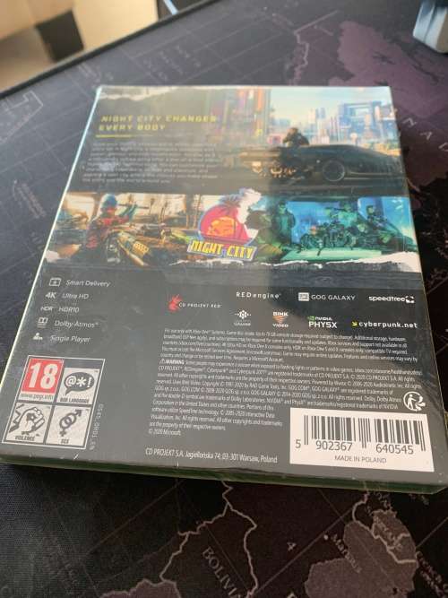 Cyberpunk 2077 - New Sealed in Box (Xbox One)