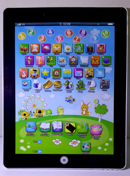 ***5 ITEMS ON AUCTION***KIDS LEARNING TOUCHPAD***