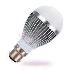 5W 220V BAYONET CAP B22 LED GLOBE***NO ADDITIONAL/COMBINED SHIPPING***