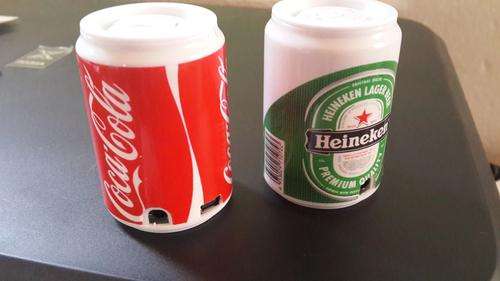 Heineken / Coke MP3 Players with accessories & 8gig sd card