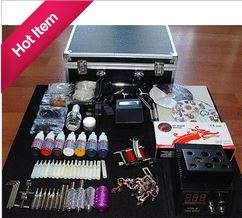 Professional Tattoo Kit with Accessories- 2 Guns,Inks,Needles!
