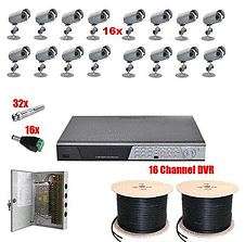 16 channel CCTV System **750 TVL HD Cameras,3G & WIFI VIEWING**INCL WARRANTY!!
