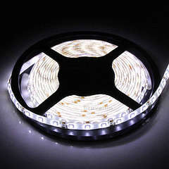 5M COOL WHITE LED WATERPROOF STRIP WITH POWER SUPPLY***10 ITEMS ON AUCTIONS**