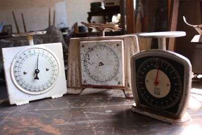 3 ANTIQUE SCALES