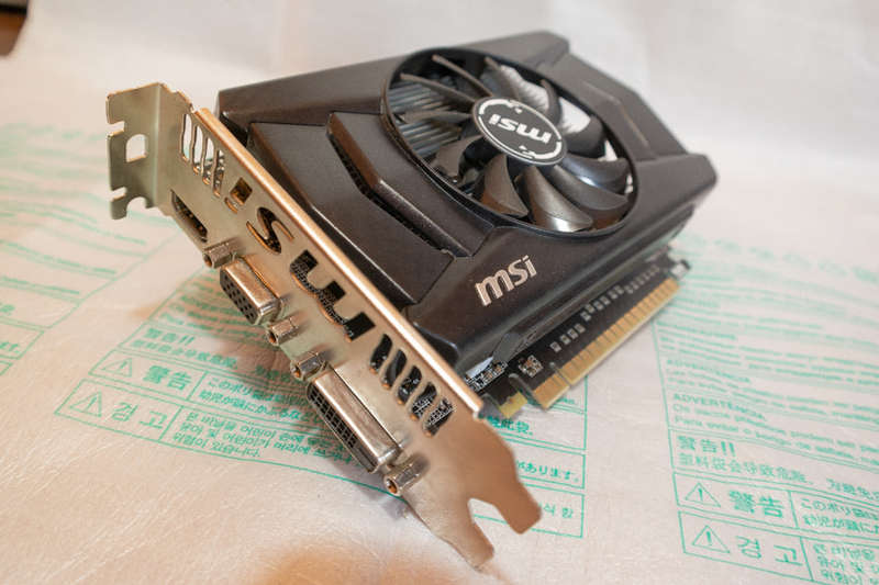 MSI GTX750Ti 1GB OC