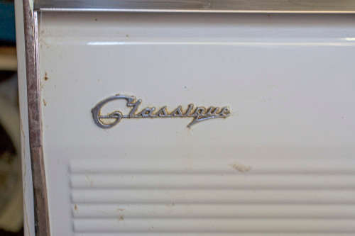 VINTAGE FUCHSWARE STOVE AND OVEN