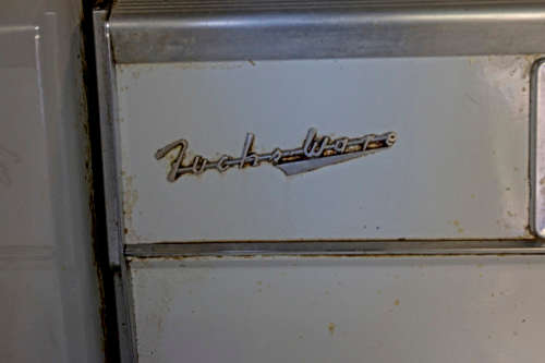 VINTAGE FUCHSWARE STOVE AND OVEN