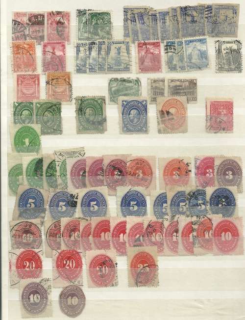 Mexico amazing collection on 6 cards -1886 to early 70's, Many hundreds, Fantastic basis for collect