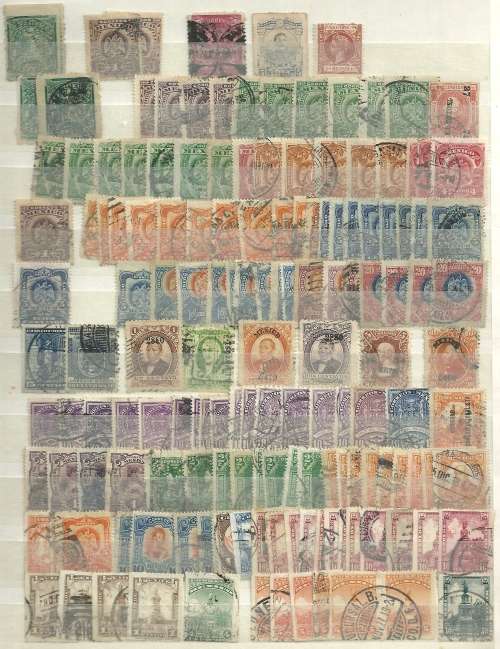 Mexico amazing collection on 6 cards -1886 to early 70's, Many hundreds, Fantastic basis for collect