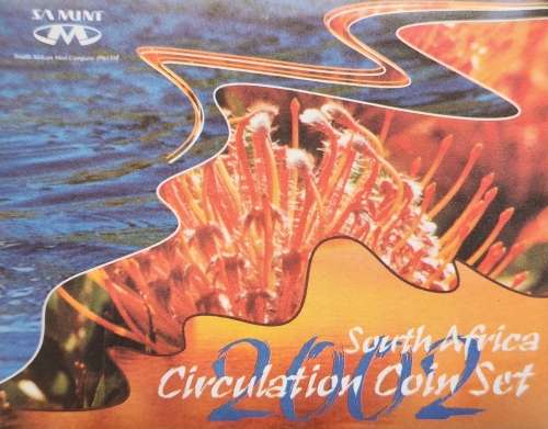South Africa -2002 - Uncirculated YEAR PACK in excellent condition -MUST SEE , bargain buy!!