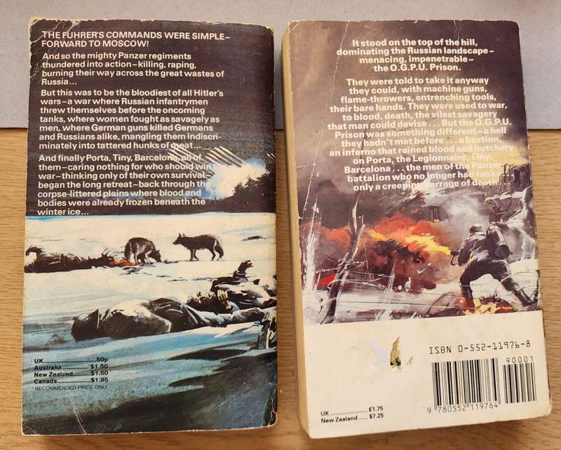 Vintage SVEN HASSEL WWII Author `BlitzFreeze` & `O.G.P.U.` 2 scarce books- good condition