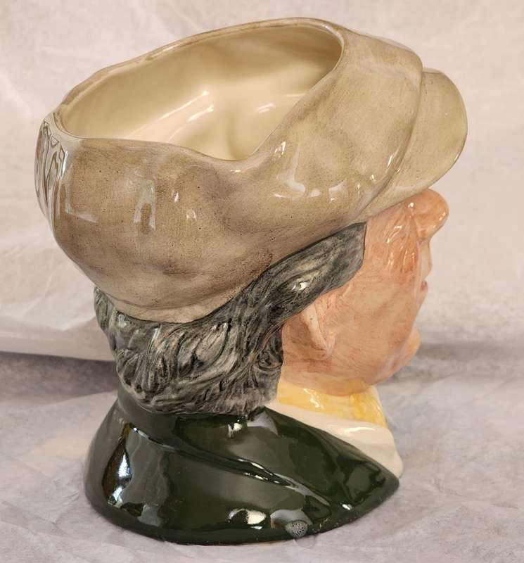 ROYAL DOULTON TOBY CHARACTER JUG -Vintage `The BUSKER` LARGE, superb condition -D-6775