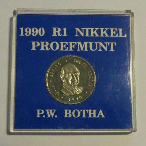 1990 PW Botha Proof R1
