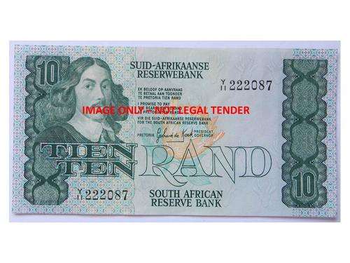 G de Kock R10 2nd issue replacement EF as per scan. Y/11