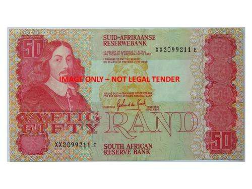 G de Kock R50 3rd issue replacement A/Unc as per scan. XX 2099211
