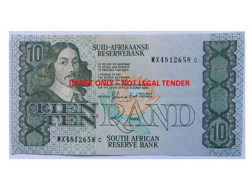 G de Kock R10 3rd issue replacement AU. WX 4812658 as per scan.