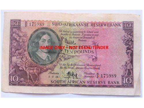 MH de Kock 10 pounds only issue D2  EF