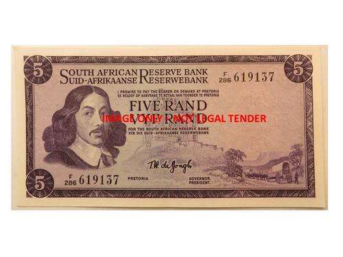 TW de Jongh 3rd issue R5 F286 A/Unc+ as per scan