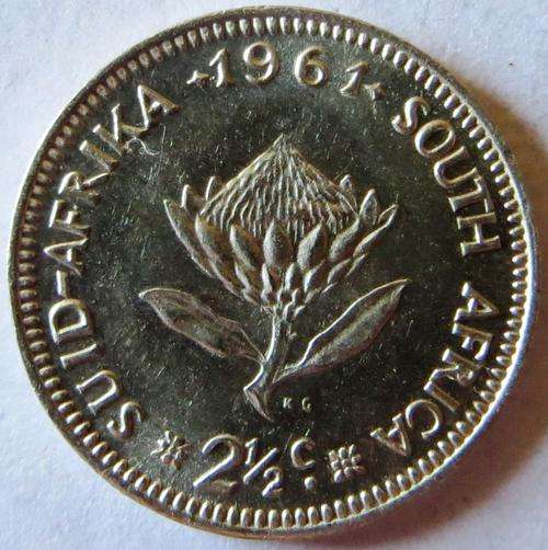 1961 2 1/2c Unc. Bid per coin