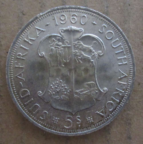 1960 Union 5 Shillings Crown