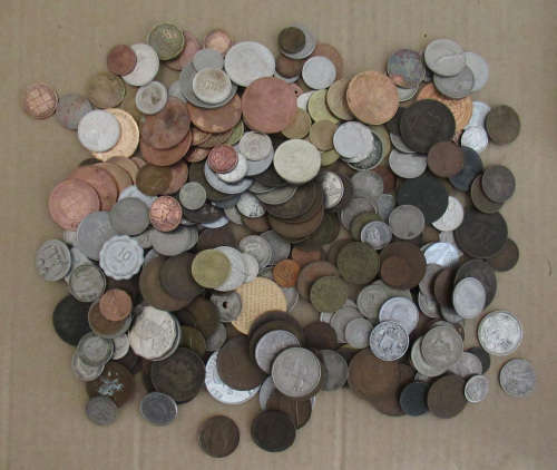 World Coin lot - 1.3kg`s