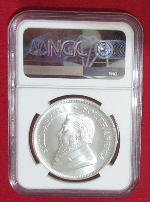 2021 Silver 1 Oz Krugerrand MS69 Graded by NGC. 2 available. Bid per coin
