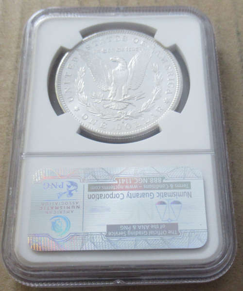 1881 S Morgan Dollar MS62 NGC